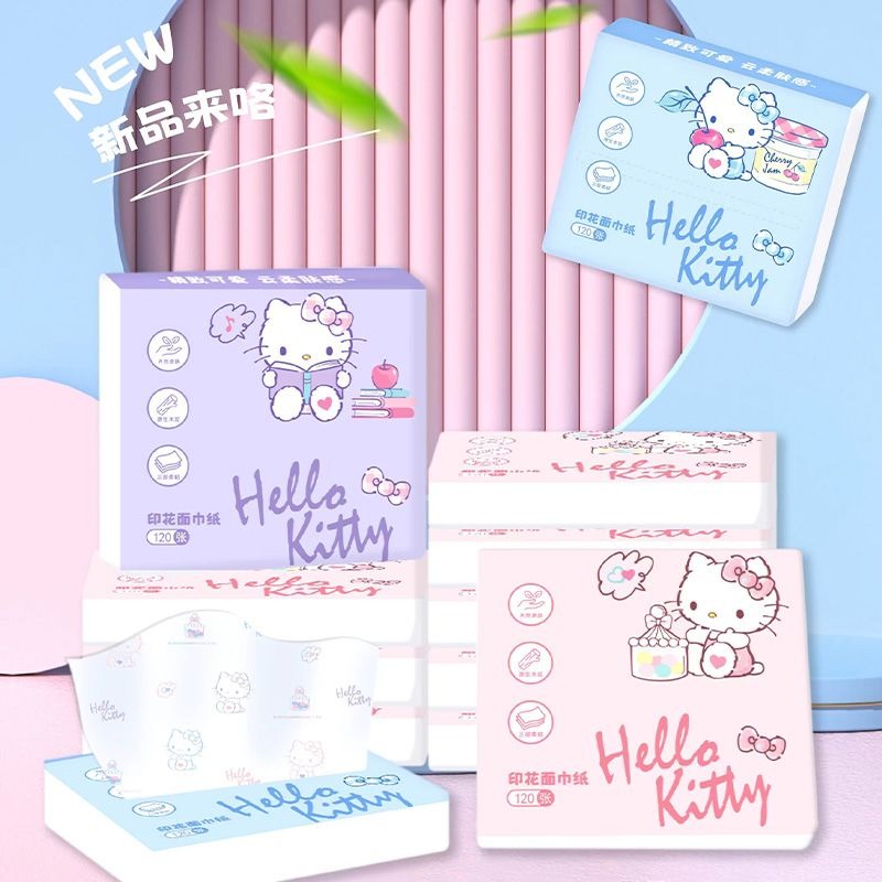 Travel Accessories Japan - Nouvelles Boîtes de Mouchoirs Hello Kitty,