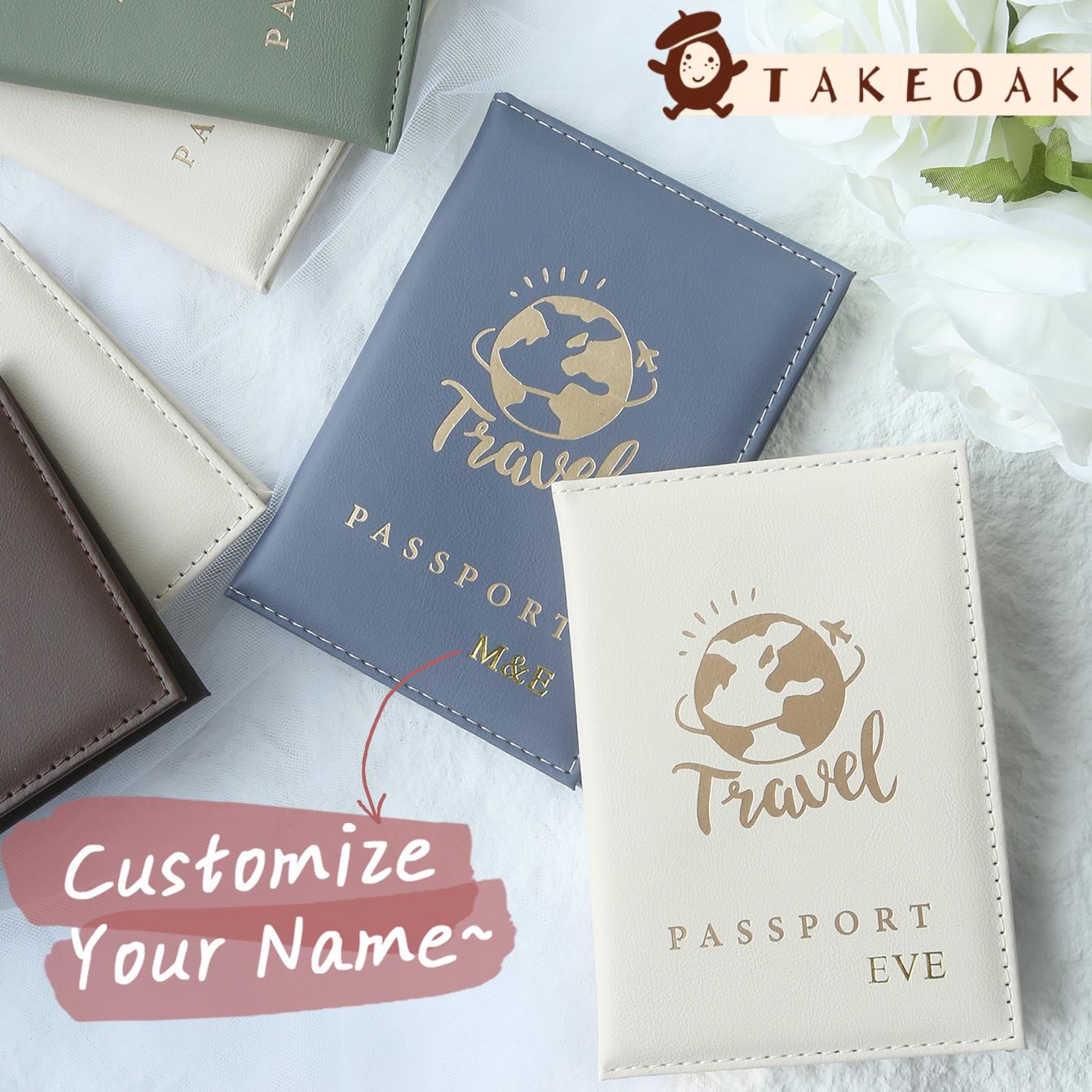 Travel Accessories Gifts For Her - Ensemble de 2 porte-passeports assortis pour