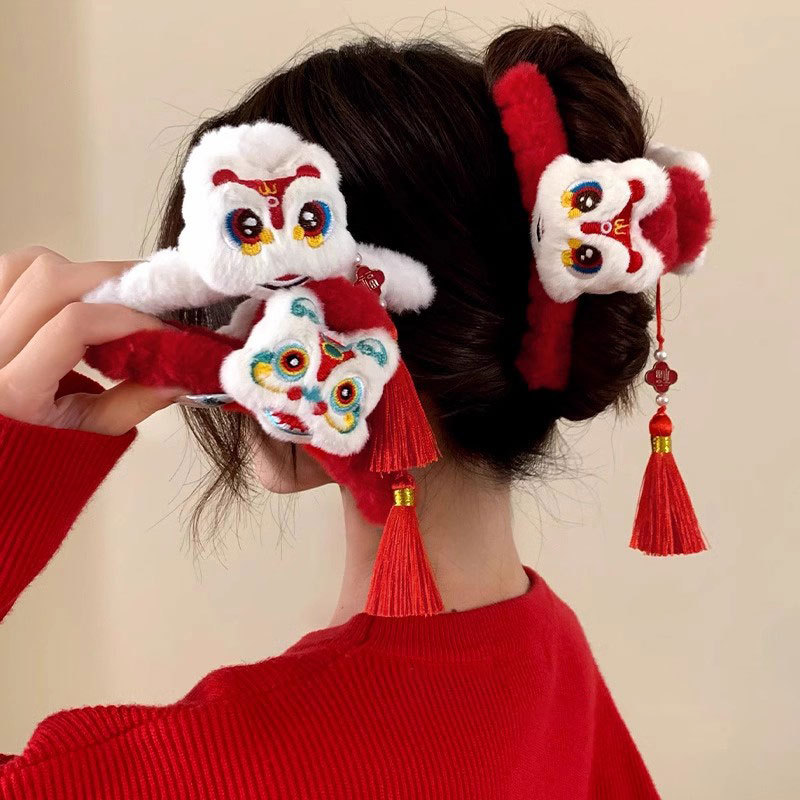Travel Accessories Aesthetic - Pinces à cheveux en peluche pour