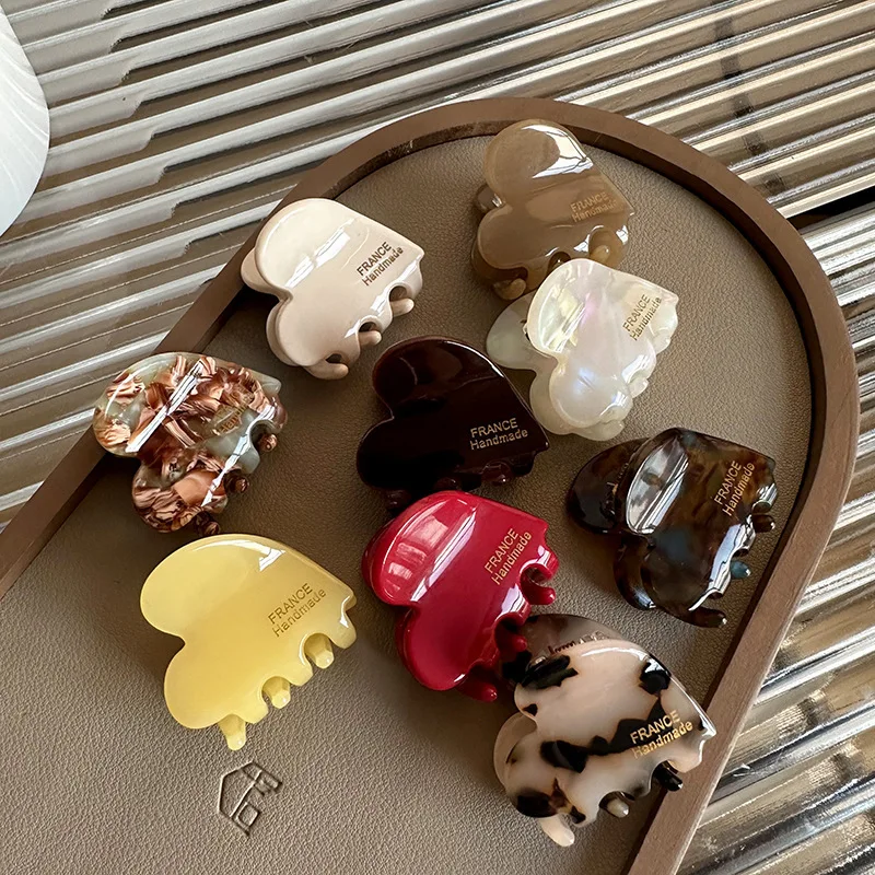 Travel Accessories Aesthetic - Petites pinces à cheveux en acétate,