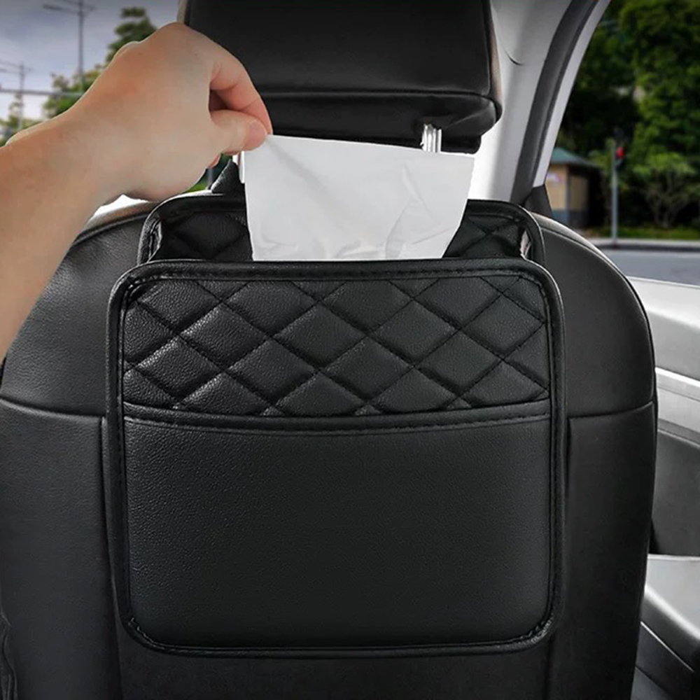 Car Seat Travel Bag - Poubelle suspendue universelle pour voiture, poubelle