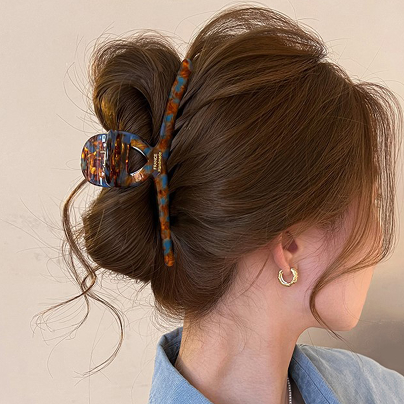 Travel Accessories Aesthetic - Pince à cheveux en acétate de
