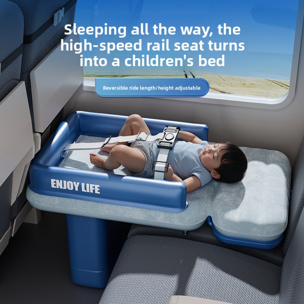 Car Seat Travel Bag - Lit d'avion gonflable pour tout-petits et