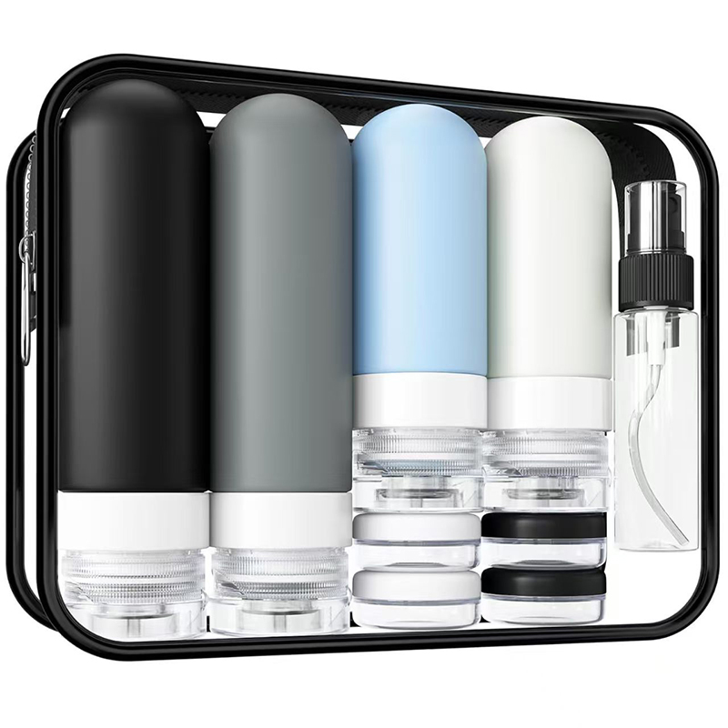 Toiletry Bag Tsa - Ensemble de bouteilles de voyage anti-fuite