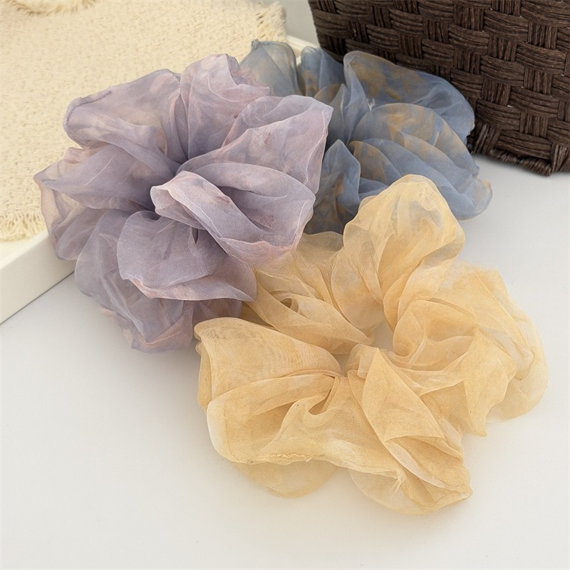 Travel Accessories Aesthetic - 1 pièce Chouchous pour cheveux surdimensionnés