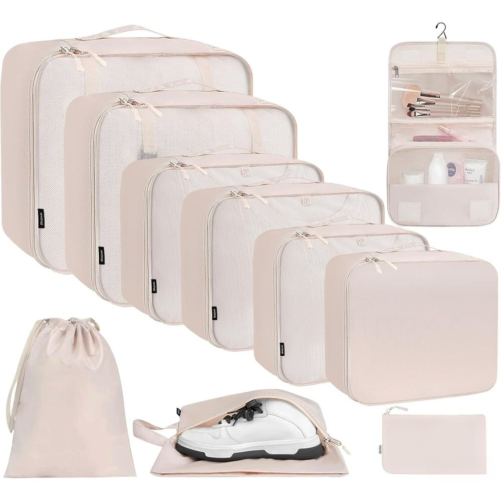Travel Accessories Packing Cubes - Lot de 8/10 cubes de rangement