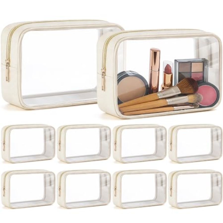 Toiletry Bag Tsa - Lot de 10 trousses de maquillage