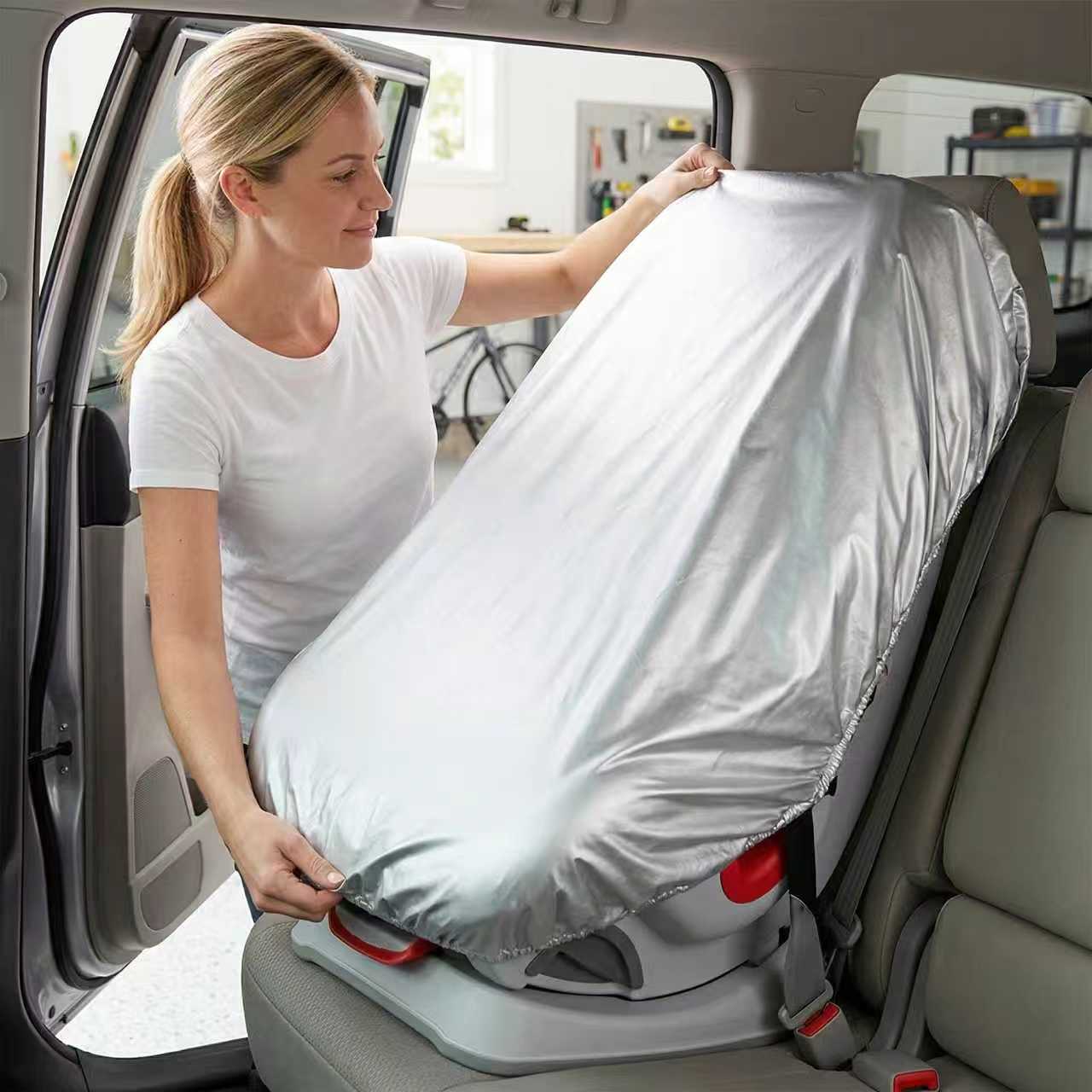 Travel Accessories For 3 Year Old - Pare-soleil argenté pour siège de voiture