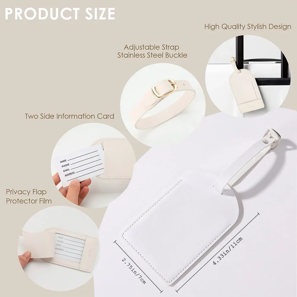 Étiquettes de bagage en PU per - Travel Accessories Gifts For Her avis et prix