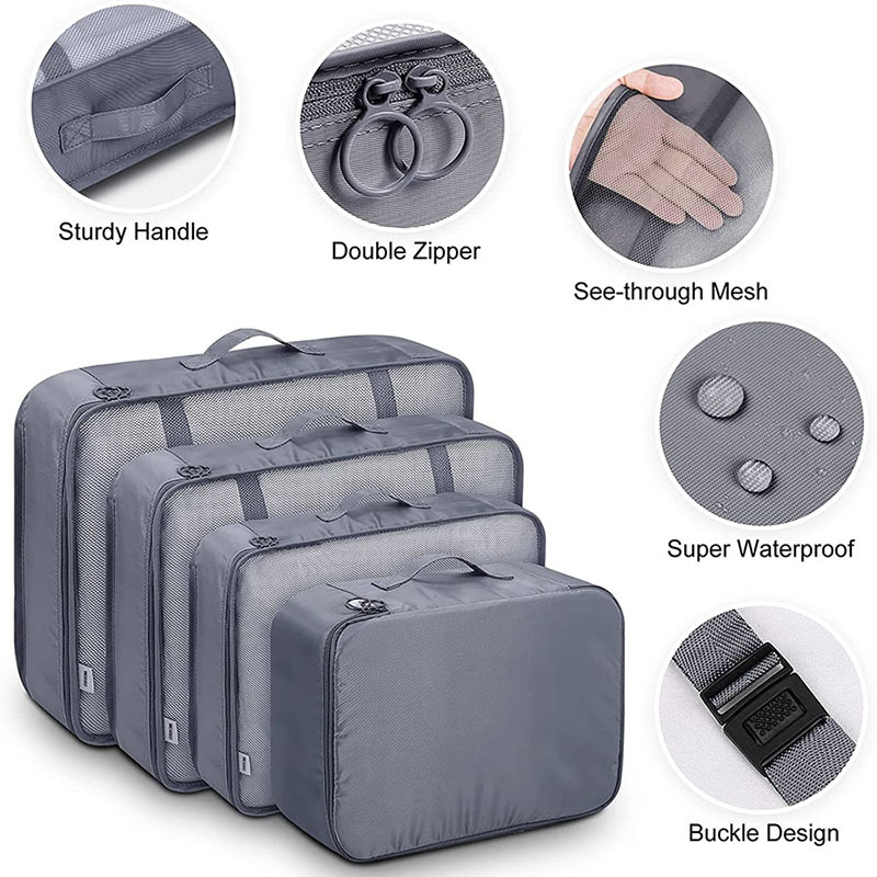 Ensemble de cubes de rangement - Travel Accessories Packing Cubes avis et prix