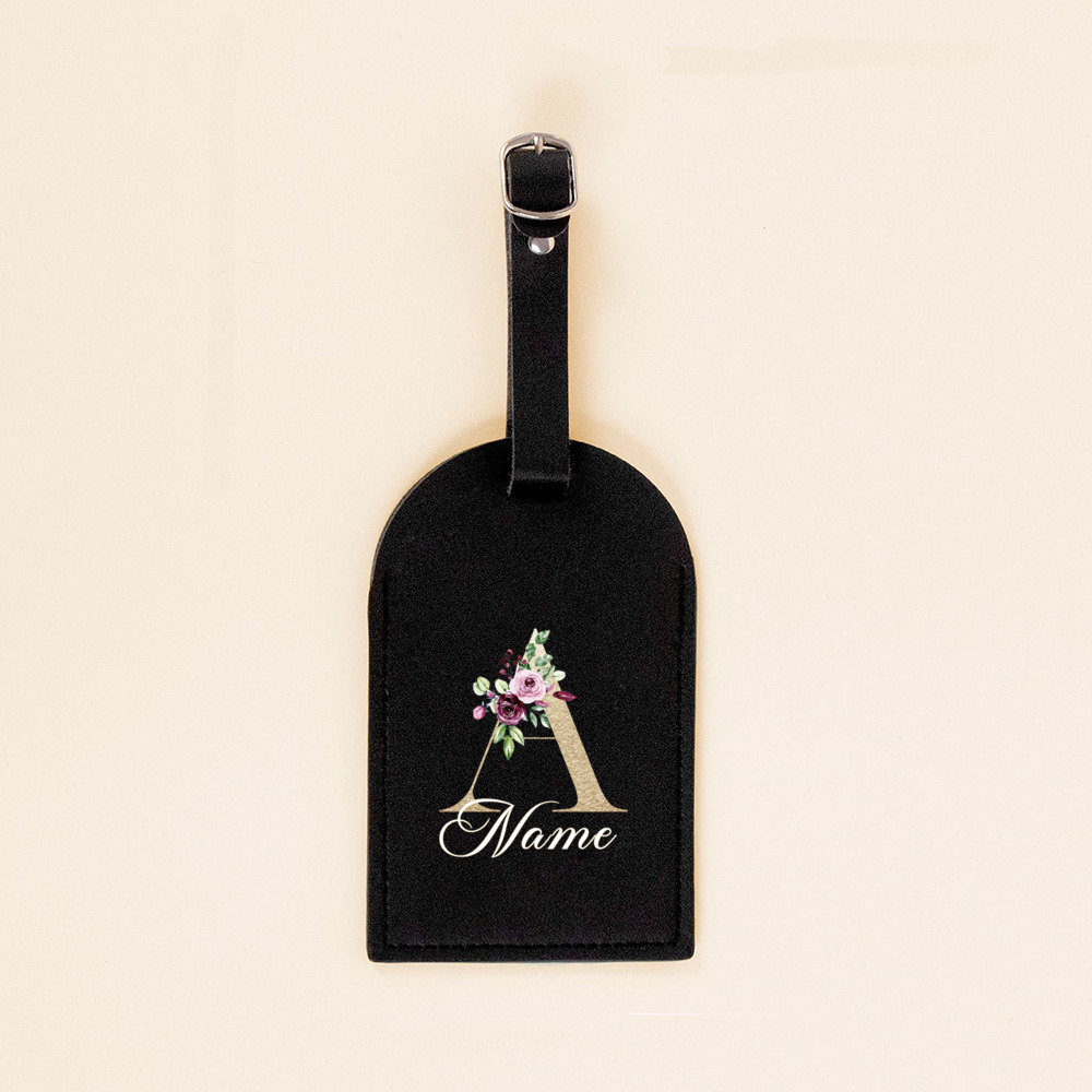 Étiquette de bagage monogramme - Travel Accessories Gifts For Her avis et prix