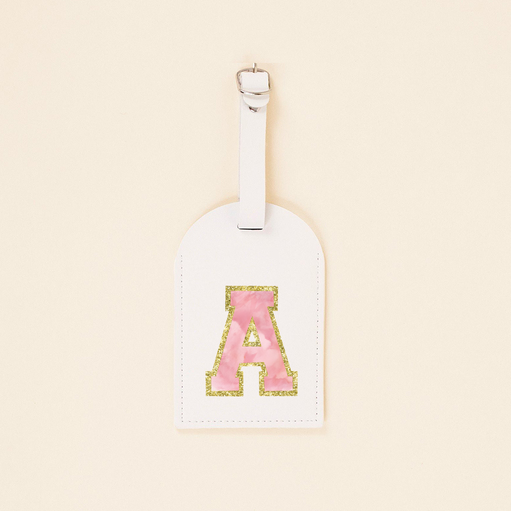Étiquette de bagage monogramme - Travel Accessories Gifts For Her avis et prix