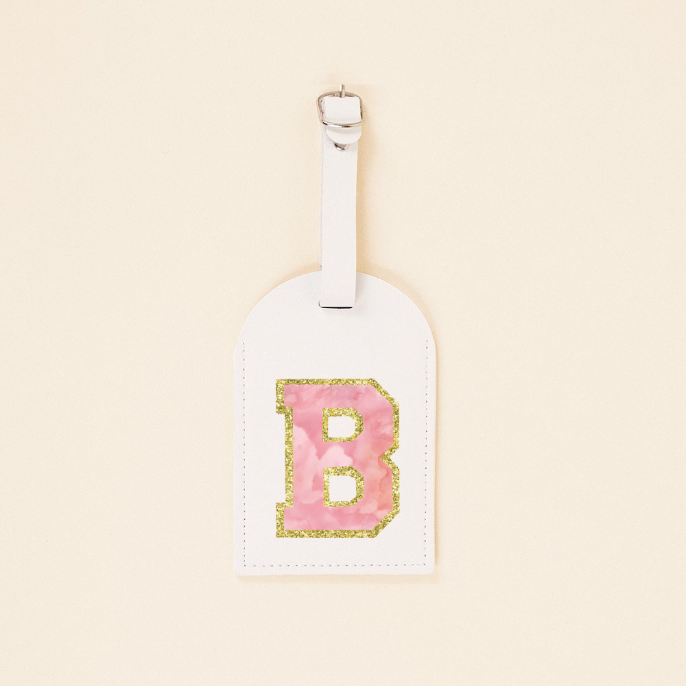 Étiquette de bagage monogramme - Travel Accessories Gifts For Her avis et prix