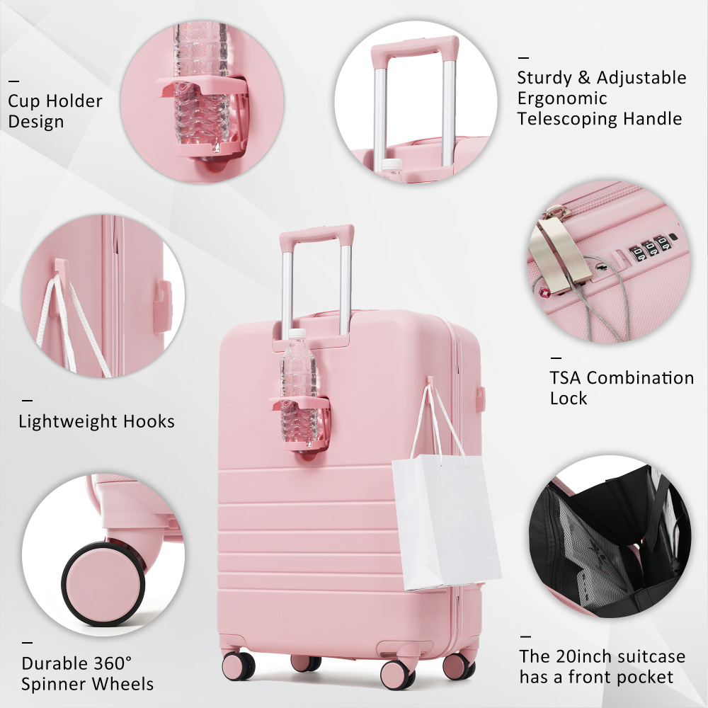 Ensemble de 4 valises avec por - Toiletry Bag Tsa avis et prix