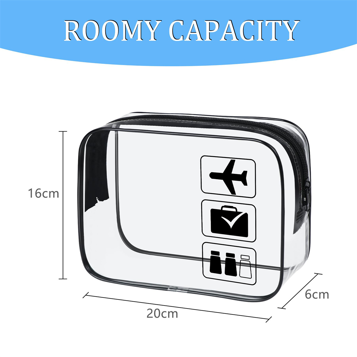 Sac de voyage transparent appr - Toiletry Bag Tsa avis et prix