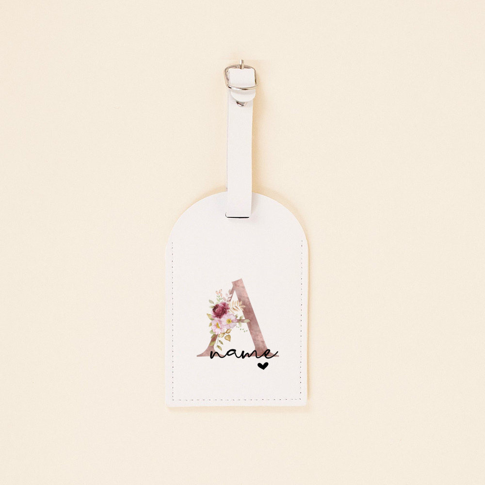 Étiquette de bagage monogramme - Travel Accessories Gifts For Her avis et prix