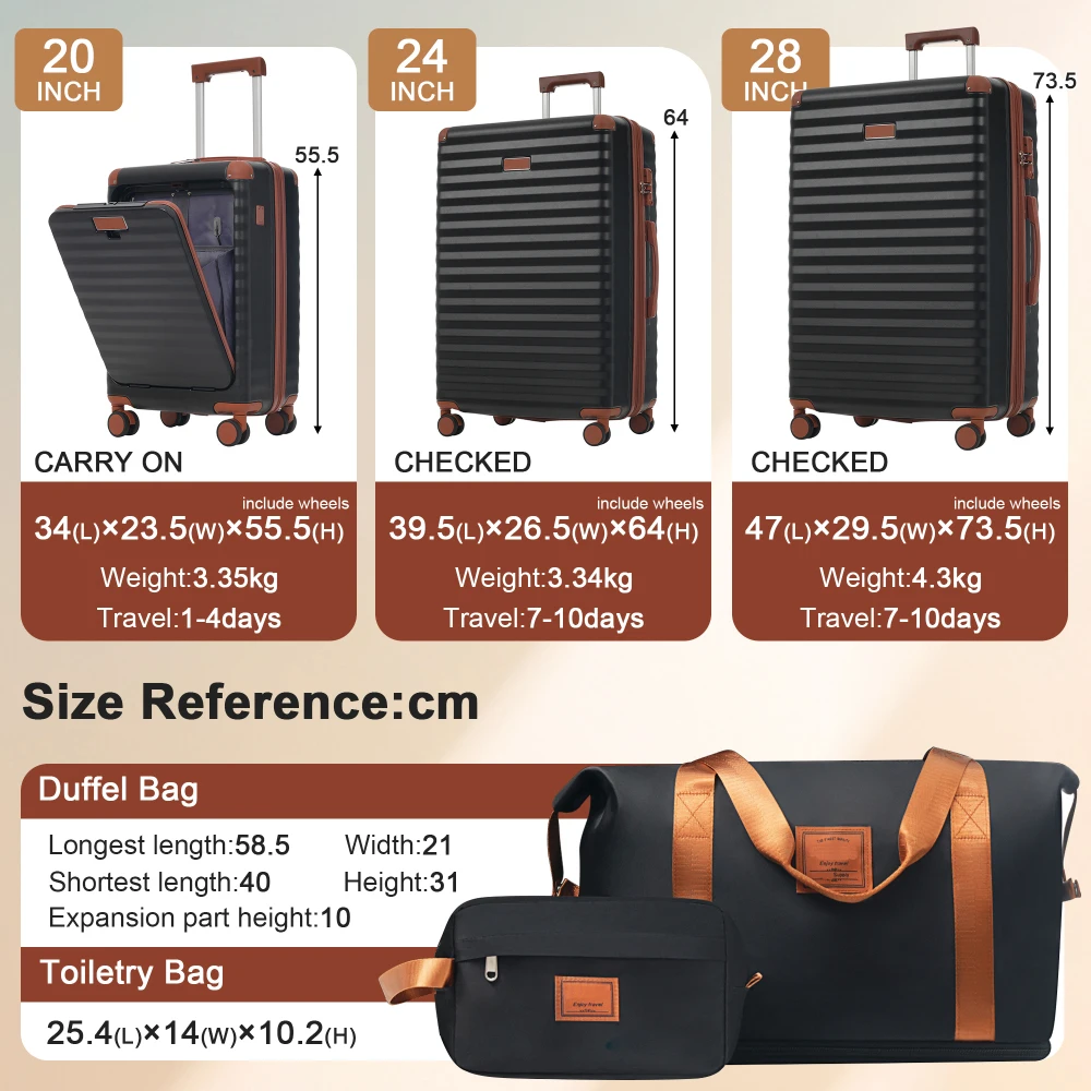 Ensemble de bagages 5 pièces a - Toiletry Bag Tsa avis et prix
