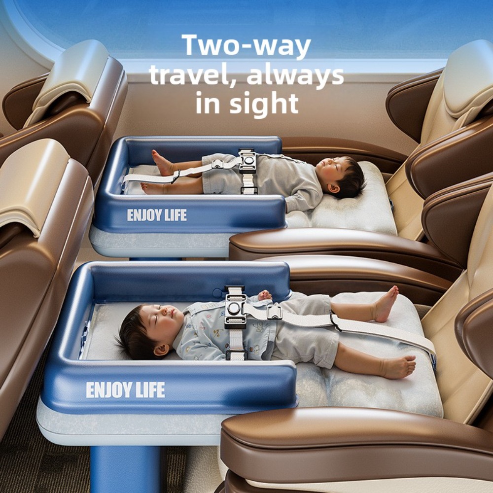 Lit d'avion gonflable pour tou - Car Seat Travel Bag avis et prix