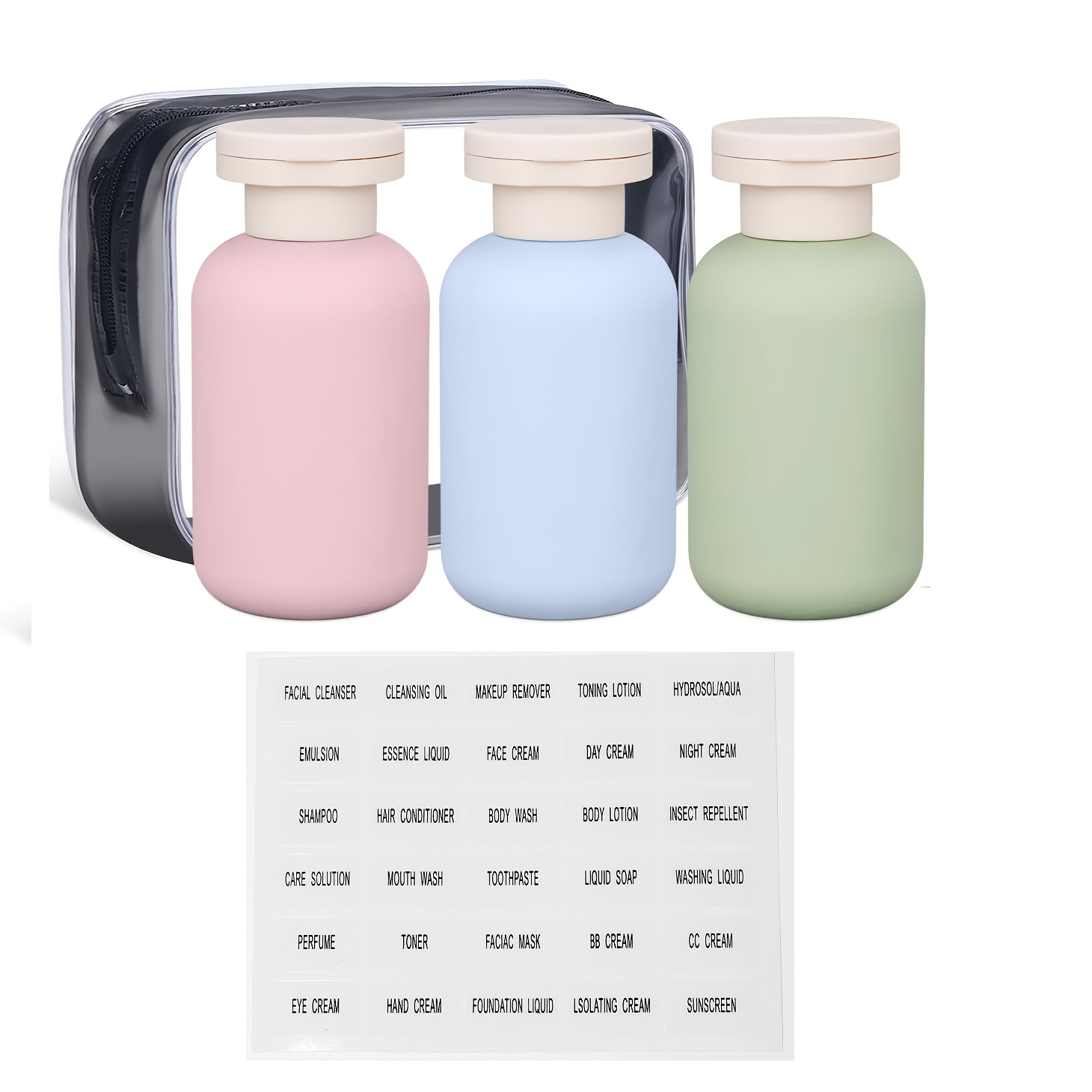 Flacon de voyage pour articles - Toiletry Bag Tsa avis et prix