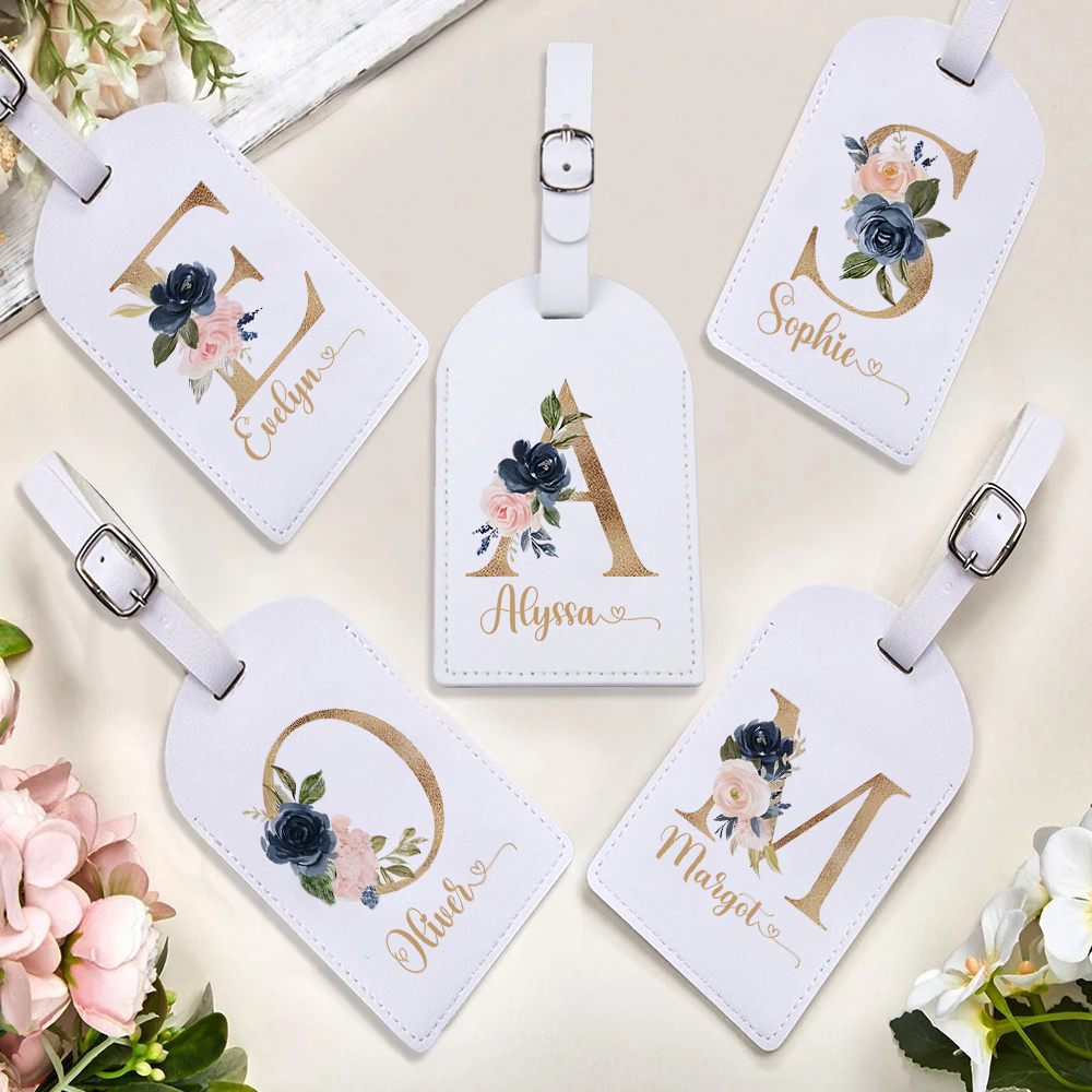 Étiquette de bagage monogramme - Travel Accessories Gifts For Her avis et prix
