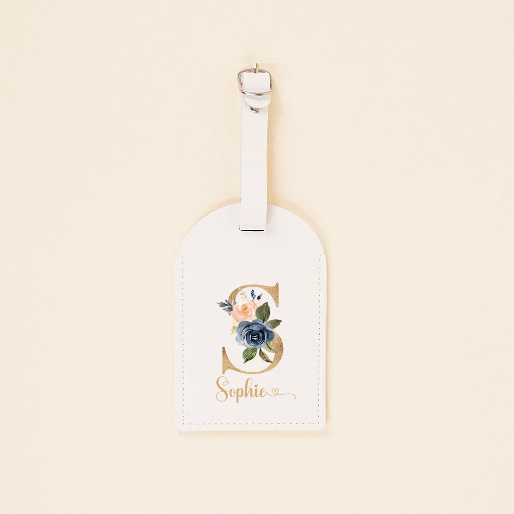 Étiquette de bagage monogramme - Travel Accessories Gifts For Her avis et prix