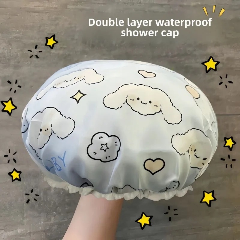 Bonnet de douche imperméable à - Travel Accessories Japan avis et prix