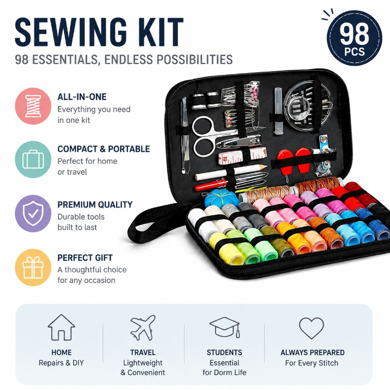 Ensemble d'accessoires de cout - Travel Accessories Gadget avis et prix