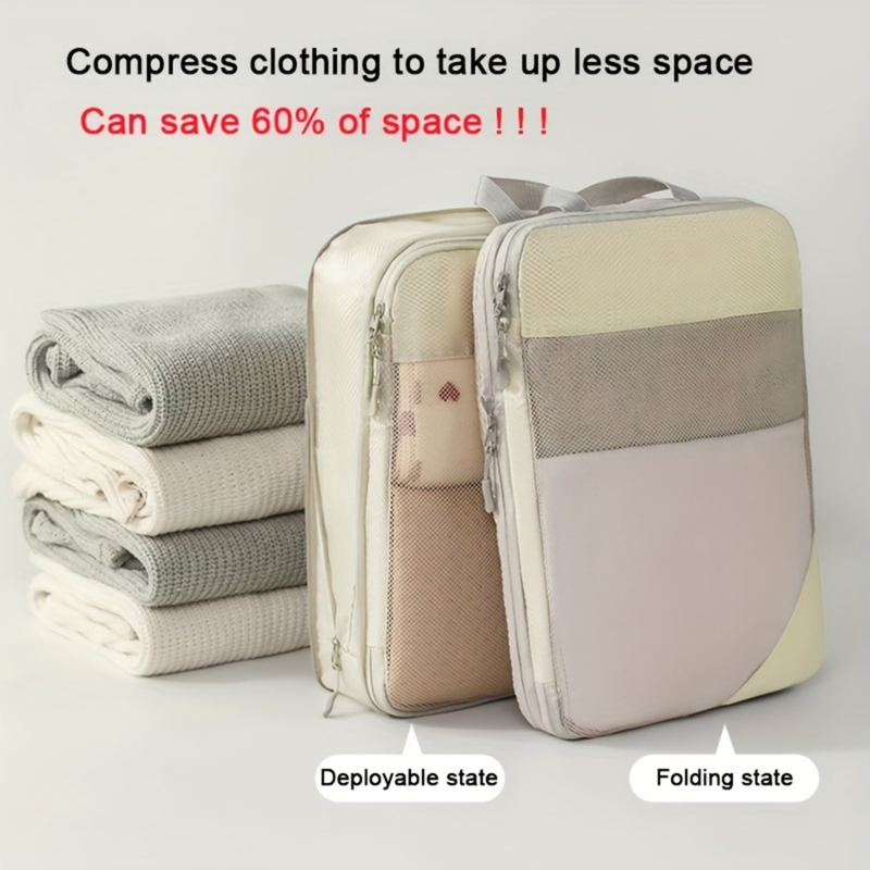 5 cubes de compression pour va - Travel Accessories Packing Cubes avis et prix