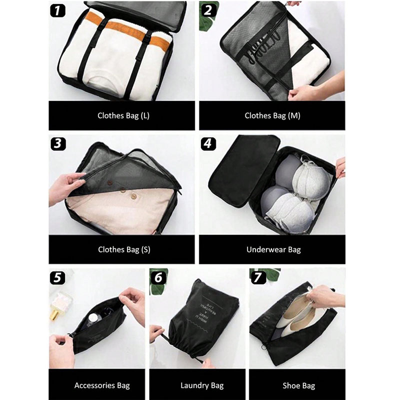 Sacs de rangement de voyage, 9 - Travel Accessories Packing Cubes avis et prix