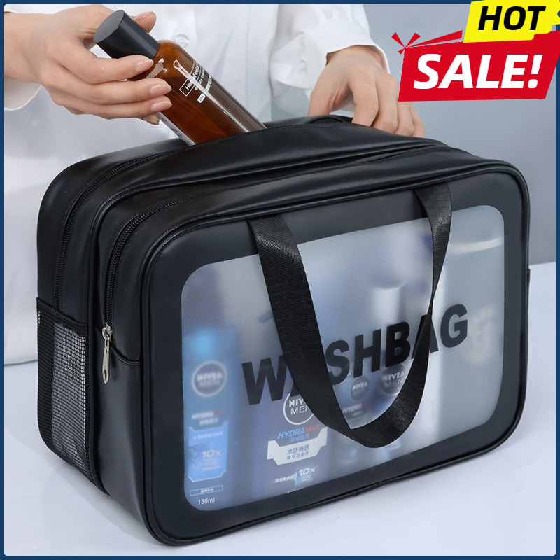 Sac de maquillage en PU double - Toiletry Bag Tsa avis et prix