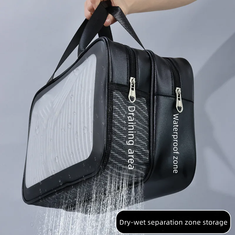 Sac de maquillage en PU double - Toiletry Bag Tsa avis et prix