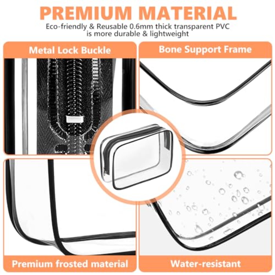 Sac de maquillage transparent, - Toiletry Bag Tsa avis et prix
